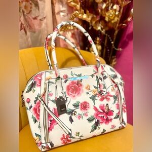 Rose Floral Butterfly Women’s Handbag